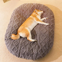 HKM-8439741 Cozy Non-Slip Dog Bed for All Sizes - Breathable Soft Mat for Pets