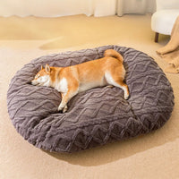 HKM-8439741 Cozy Non-Slip Dog Bed for All Sizes - Breathable Soft Mat for Pets
