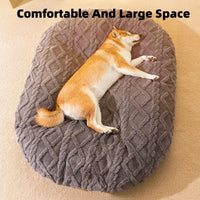HKM-8439741 Cozy Non-Slip Dog Bed for All Sizes - Breathable Soft Mat for Pets