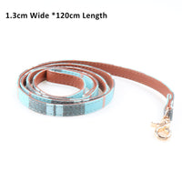 HKM-8439869 Plaid Bow Collar for Pets in Various Colors and Sizes