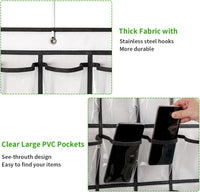 HKM-843987 42-Pocket Classroom Organiser for Phones and Calculators - Clear Display Chart