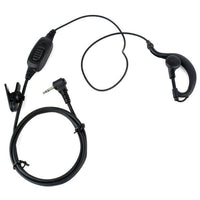 HKM-844051 Single Plug Headset for HYT and Motorola Models with 2.5mm Audio Plug - Black