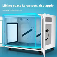 HKM-844115 Eco-Friendly Smart Pet Hair Dryer for Dogs and Cats - Large Volume Drying Box