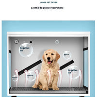 HKM-844115 Eco-Friendly Smart Pet Hair Dryer for Dogs and Cats - Large Volume Drying Box