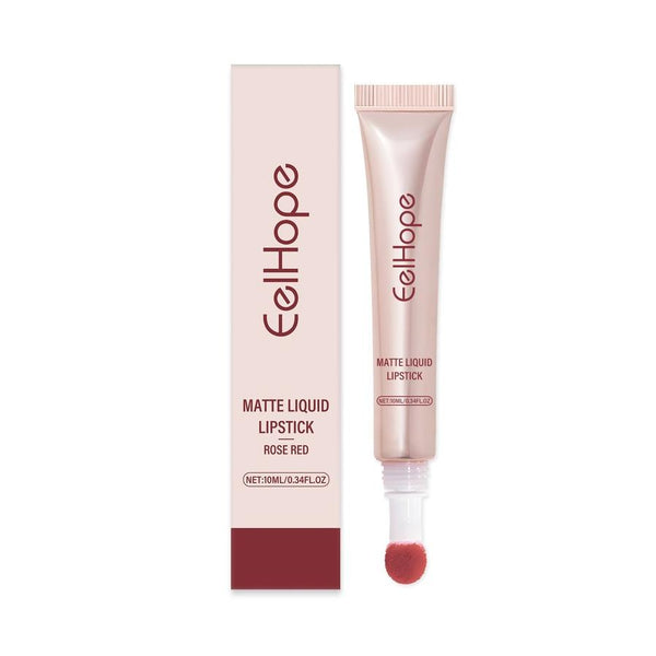 HKM-844243 Long-lasting Matte Liquid Lipstick – Non-Stick Formula, 10ml