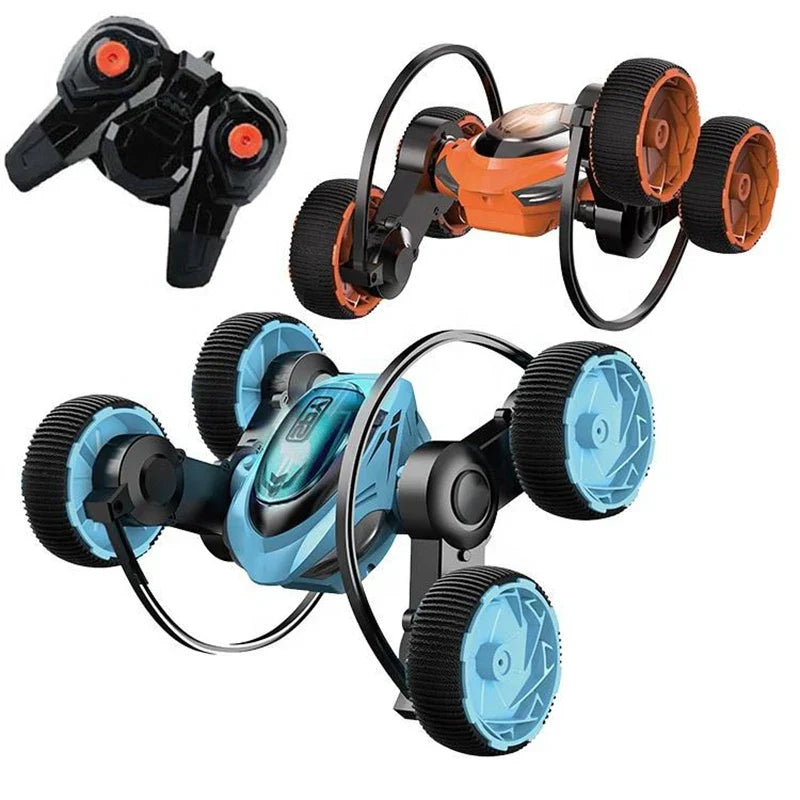 HKM-844435 4CH Remote Control Drift Stunt Car - 2.4G Rotating Vehicle for Kids, Electric Indoor/Outdoor Fun