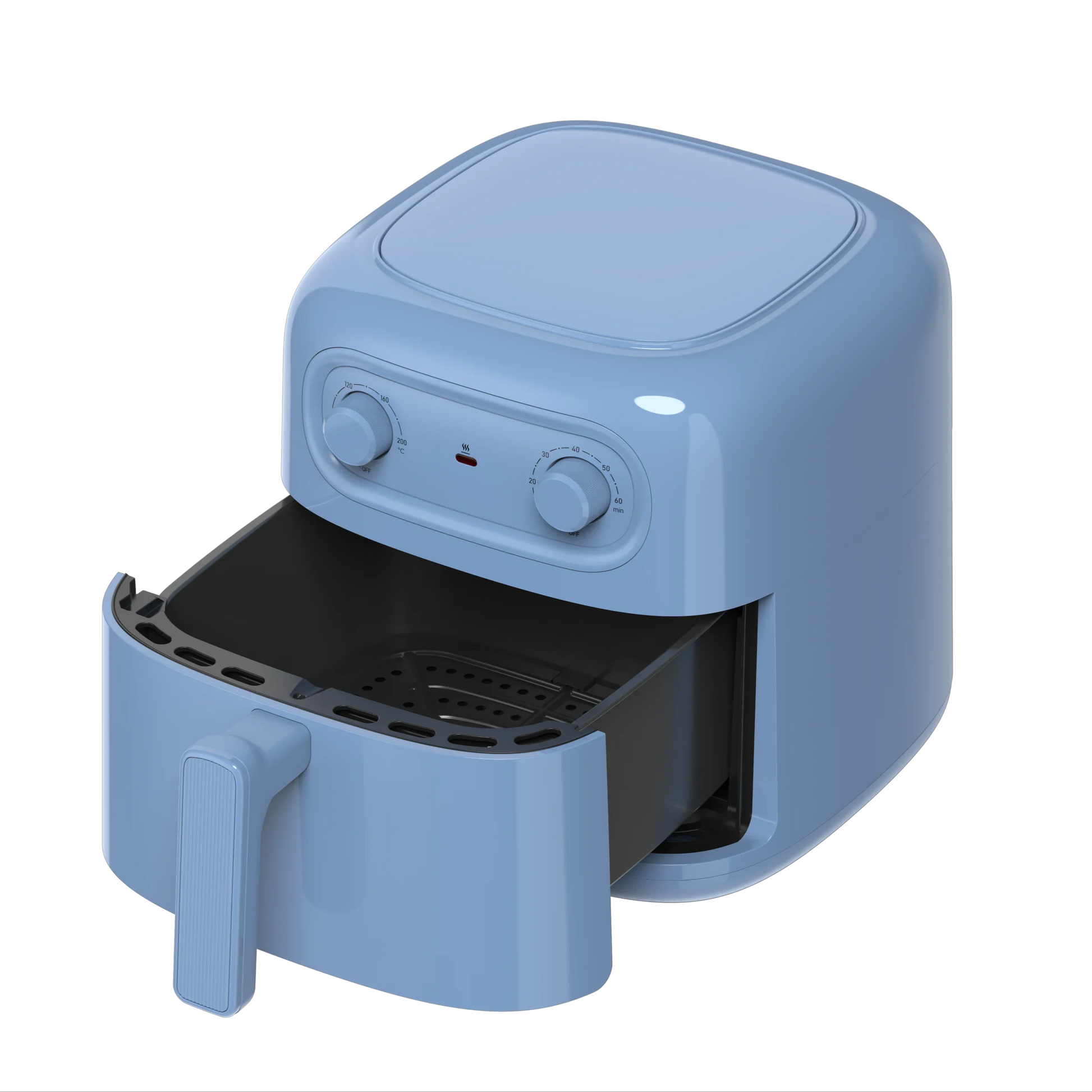 HKM-844435 Compact 4L Multifunctional Air Fryer with Dehydrator and Toaster Function – Oil-Free Cooking Made Easy