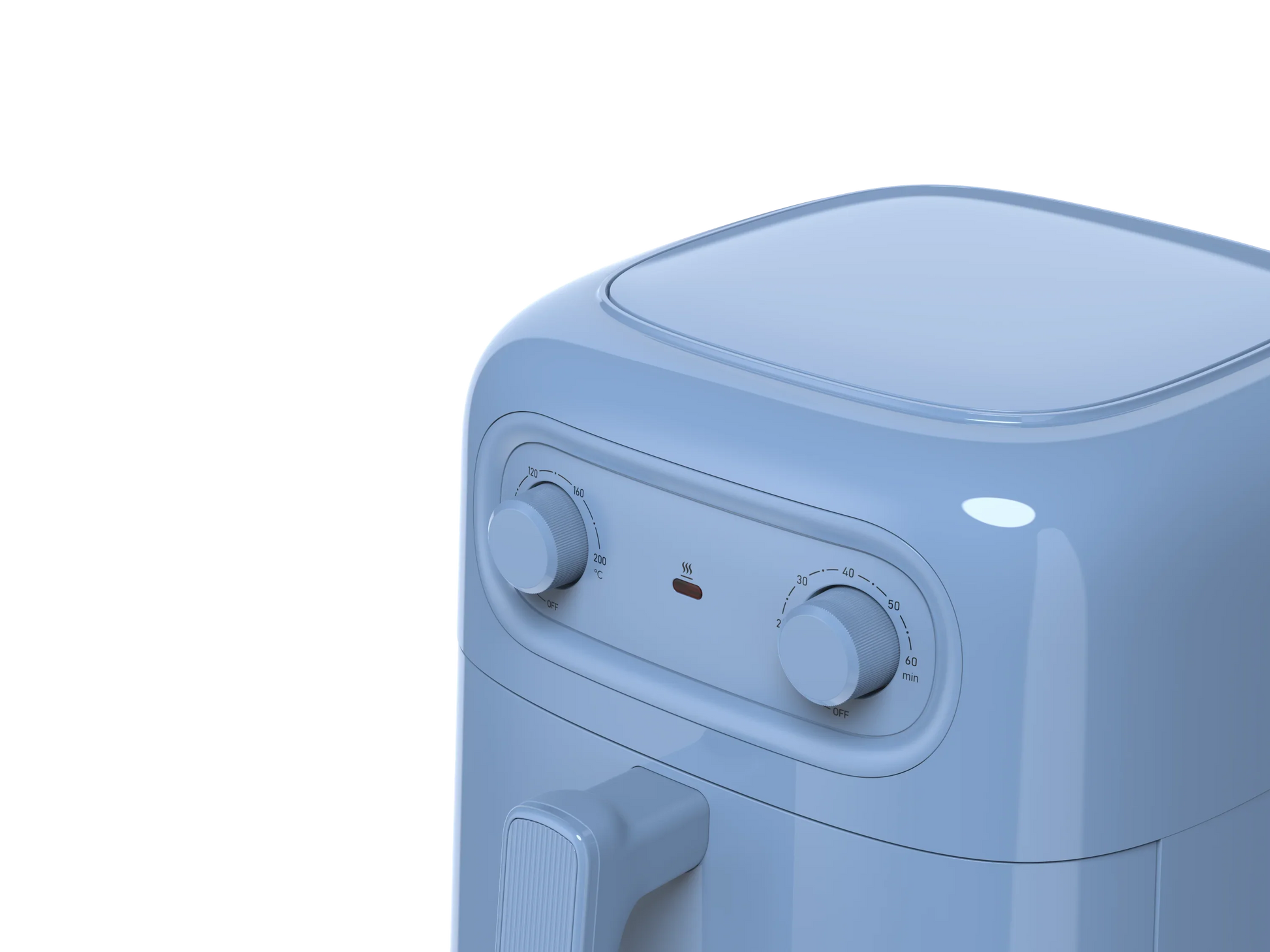 HKM-844435 Compact 4L Multifunctional Air Fryer with Dehydrator and Toaster Function – Oil-Free Cooking Made Easy