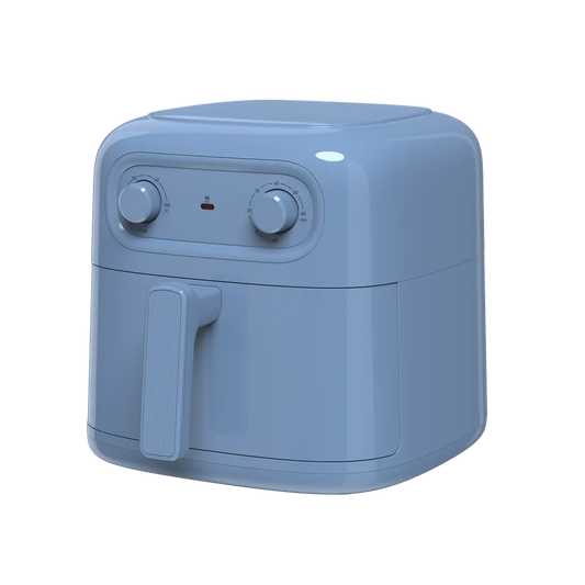 HKM-844435 Compact 4L Multifunctional Air Fryer with Dehydrator and Toaster Function – Oil-Free Cooking Made Easy