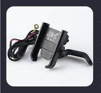HKM-844563 Aluminum Motorcycle and Bicycle Phone Holder with 5V2.1A Output