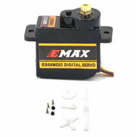 HKM-844691 Miniature Metal Steering Gear ES08MA with Copper and Rubber Teeth, Surface Mount, for Various Applications