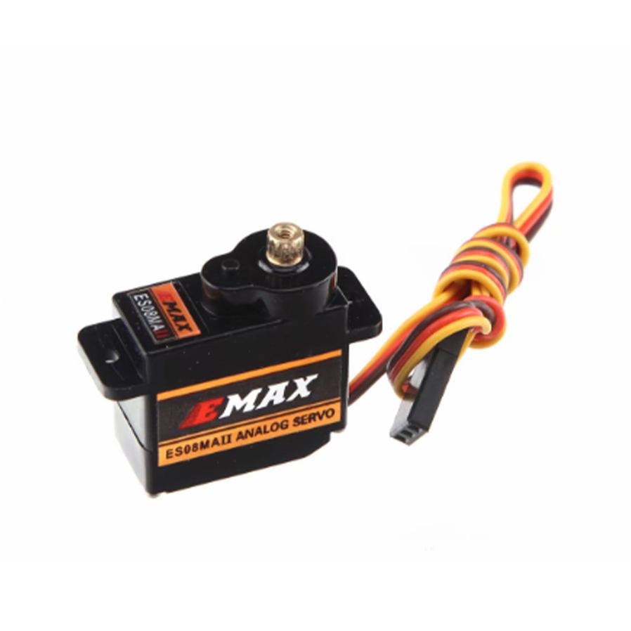 HKM-844691 Miniature Metal Steering Gear ES08MA with Copper and Rubber Teeth, Surface Mount, for Various Applications