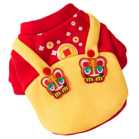 HKM-8448189 Cozy Dog Hoodie for Autumn and Winter, Knitted Cotton Sweater for Warmth and Comfort