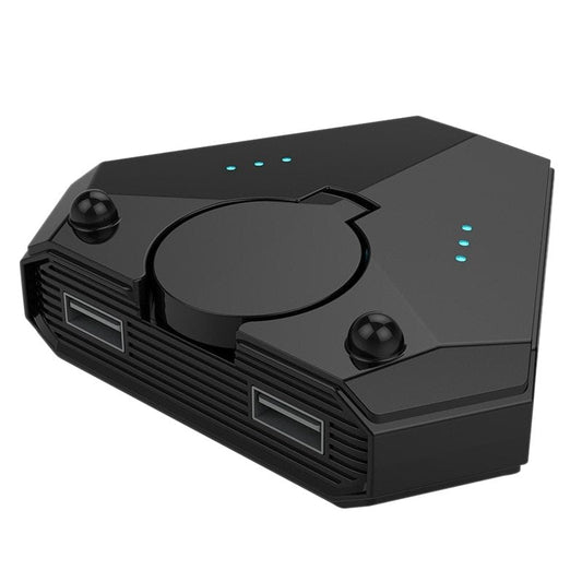 HKM-844883 Bluetooth Keyboard and Mouse Converter for iOS and Android Devices, USB-Compatible, Plastic, Compact Design