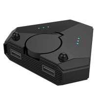 HKM-844883 Bluetooth Keyboard and Mouse Converter for iOS and Android Devices, USB-Compatible, Plastic, Compact Design