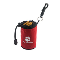 HKM-8449085 Mini Pet Snack Training Bag - Durable Nylon, Medium Soft, Available in Red, Green, Black, Blue