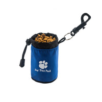 HKM-8449085 Mini Pet Snack Training Bag - Durable Nylon, Medium Soft, Available in Red, Green, Black, Blue