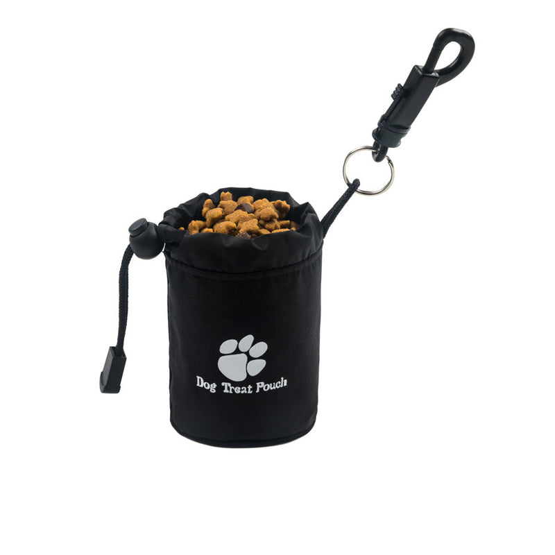 HKM-8449085 Mini Pet Snack Training Bag - Durable Nylon, Medium Soft, Available in Red, Green, Black, Blue