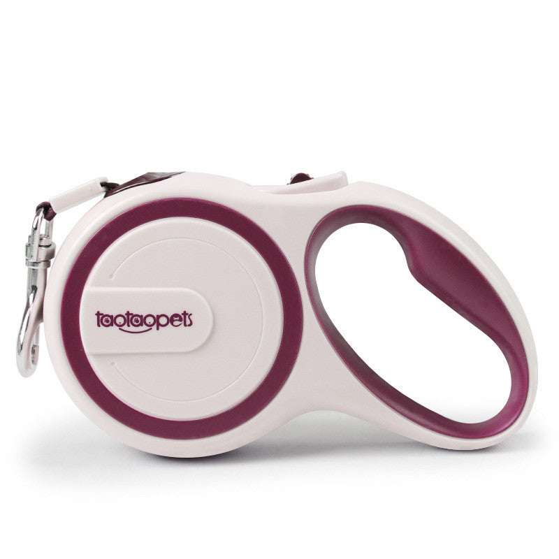 HKM-8449213 Automatic Retractable Pet Traction Rope - Durable ABS, Rubber, and Polyester, 3m & 5m Lengths