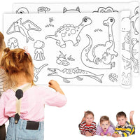 HKM-845139 Creative Removable Paper Graffiti Drawing Wall Poster Roll for Children's Art and Canvas Painting