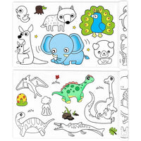 HKM-845139 Creative Removable Paper Graffiti Drawing Wall Poster Roll for Children's Art and Canvas Painting