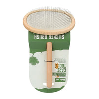 HKM-8453181 Wooden and Bamboo Cat Combing Device for Effective Hair Removal