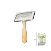 HKM-8453181 Wooden and Bamboo Cat Combing Device for Effective Hair Removal