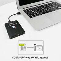 HKM-845331 500GB/1TB/2TB External Mobile Hard Disk - Portable USB 3.0 Drive with Plastic Shell, Plug and Play Compatibility