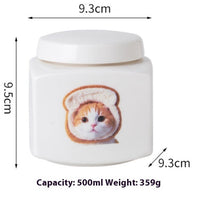 HKM-8453437 Ceramic Ash Urn for Pet Remains with Handmade Craftsmanship and Storage for Teeth and Hair