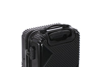 HKM-845395 Customisable Travel Trolley Suitcase Set with Small Cosmetic Bag and Lightweight ABS Design
