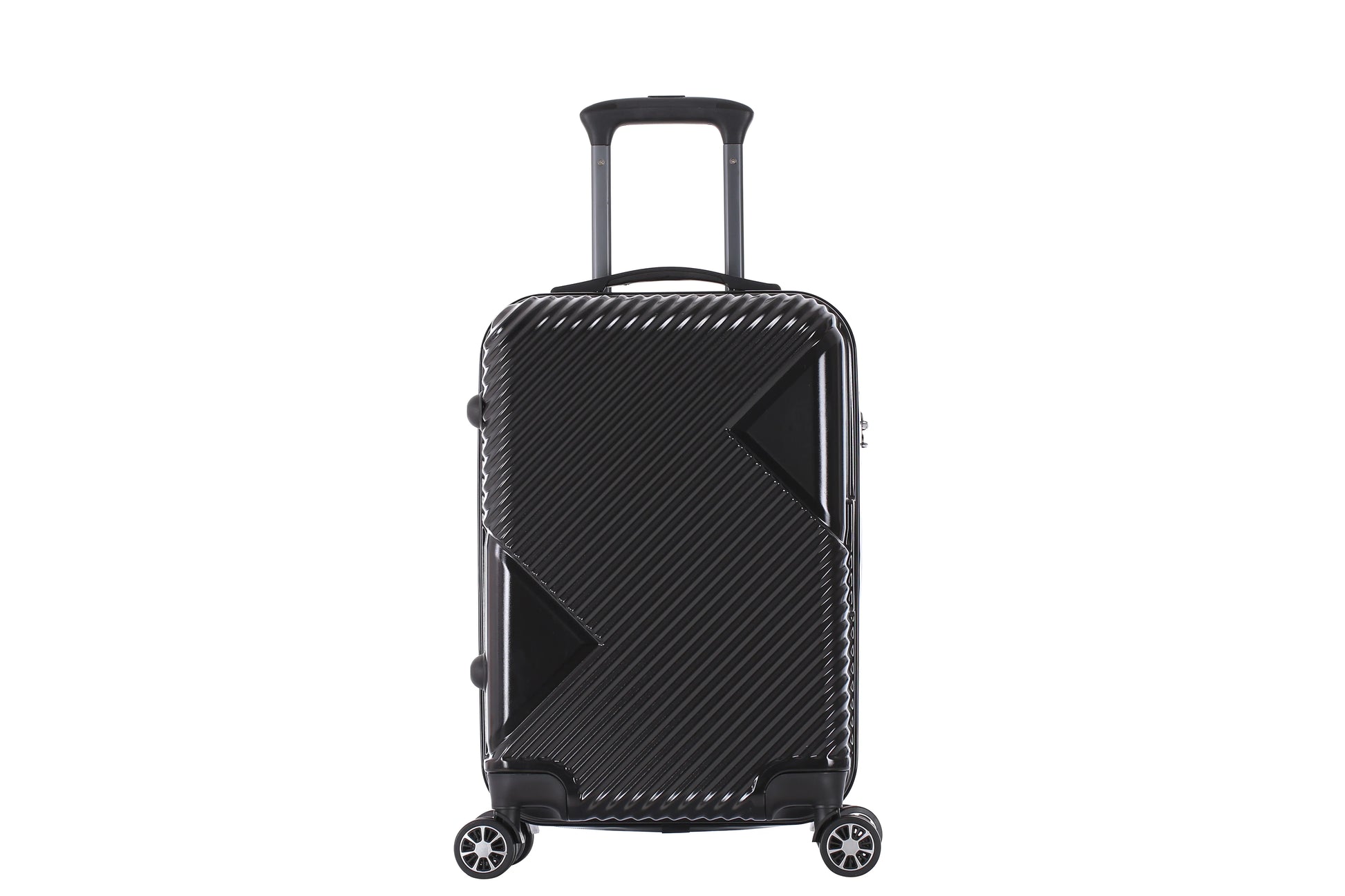 HKM-845395 Customisable Travel Trolley Suitcase Set with Small Cosmetic Bag and Lightweight ABS Design