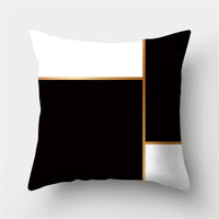 HKM-845395 European Style Soft Peach Skin Decorative Cushion Cover 45x45cm