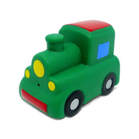 HKM-845459 Cartoon Rubber Bath Toy Set for Toddlers - Boat, Plane, and Car Squirters for Fun Bathtub Play