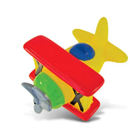 HKM-845459 Cartoon Rubber Bath Toy Set for Toddlers - Boat, Plane, and Car Squirters for Fun Bathtub Play