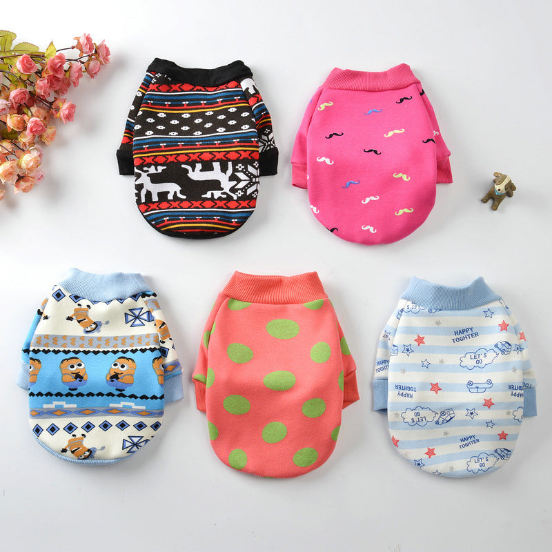 HKM-8455741 Cozy Non-Slip Dog Sweater for Comfortable Wear in Various Sizes