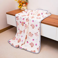 HKM-8455997 Warm Pet Blanket for Dogs and Cats - Soft and Comfortable Sleep Pad and Bed Cover