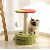 HKM-8458429 Sturdy Cat Climbing Frame with Sisal Scratching Board for Cats