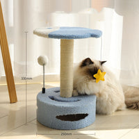 HKM-8458429 Sturdy Cat Climbing Frame with Sisal Scratching Board for Cats