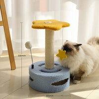 HKM-8458429 Sturdy Cat Climbing Frame with Sisal Scratching Board for Cats