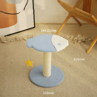 HKM-8458429 Sturdy Cat Climbing Frame with Sisal Scratching Board for Cats