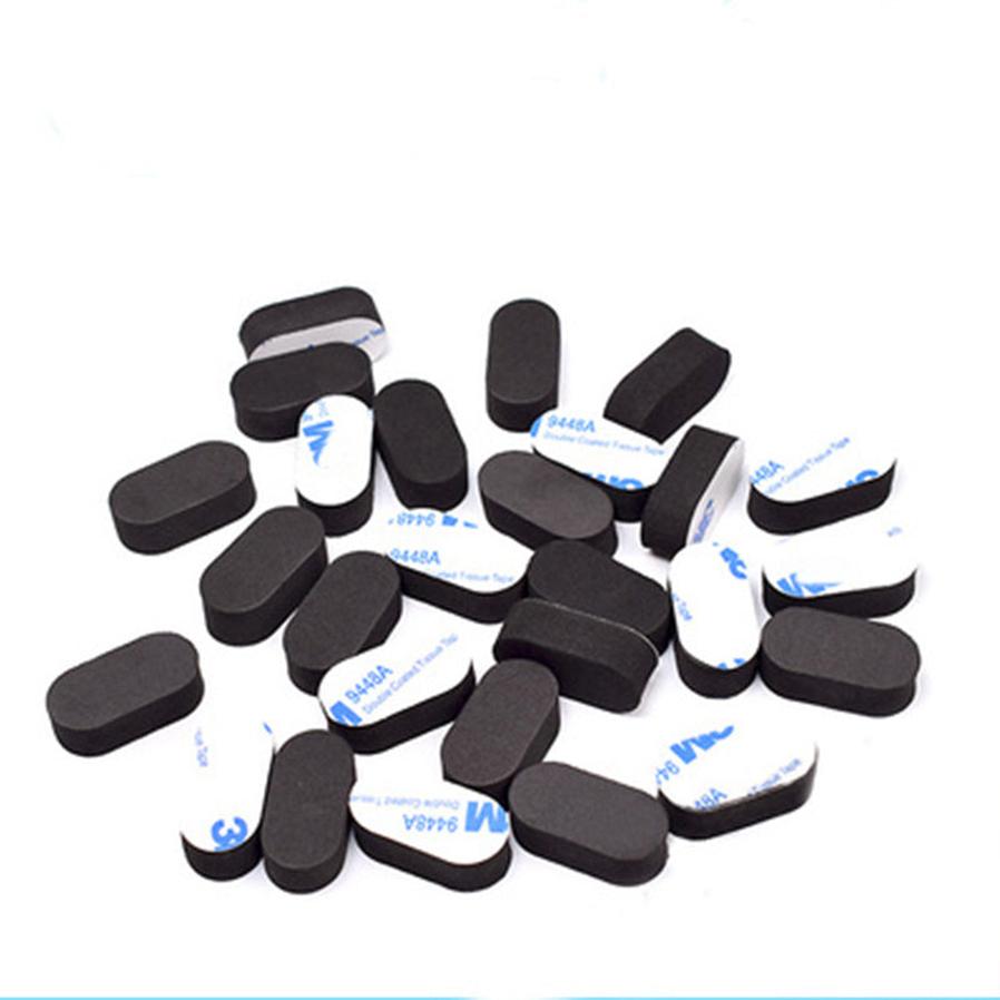 HKM-845843 M3 Cotton Tripod Sponge Pad Foot Post for Compatible Apple Devices - Black Sponge, Lightweight Design