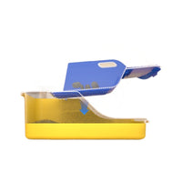 HKM-8458813 Integrated Semi Enclosed High Splash Proof Cat Litter Box in Multiple Colors