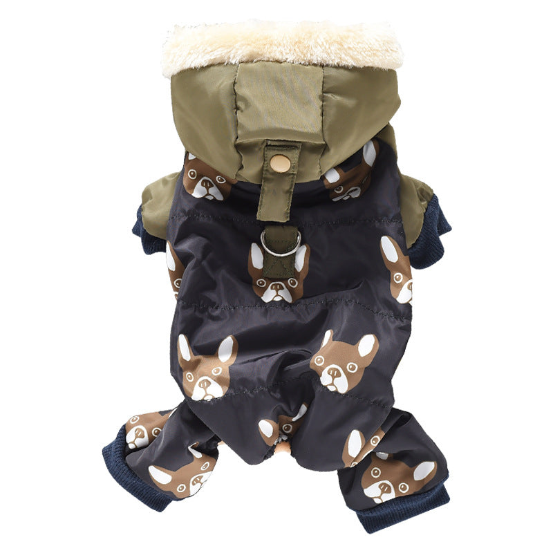 HKM-8459325 Casual Cotton Dog Clothes for Four-Legged Friends - Multiple Sizes Available