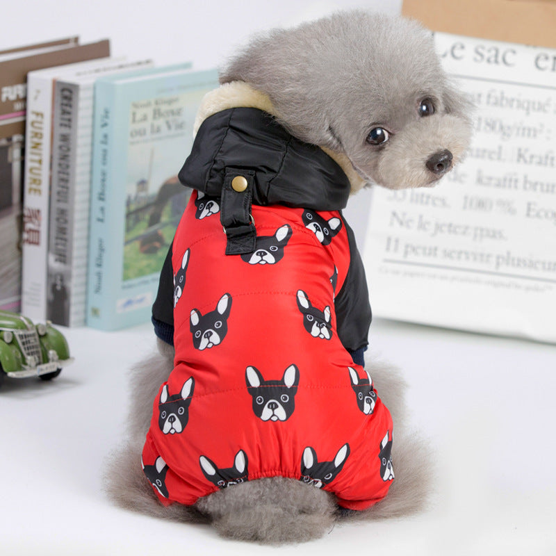 HKM-8459325 Casual Cotton Dog Clothes for Four-Legged Friends - Multiple Sizes Available