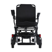 HKM-846035 Foldable Electric Wheelchair with Remote Control for Elderly, Aluminum Alloy Frame, Lightweight and Compact Design, 120KG Capacity