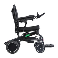 HKM-846035 Foldable Electric Wheelchair with Remote Control for Elderly, Aluminum Alloy Frame, Lightweight and Compact Design, 120KG Capacity