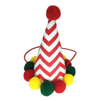 HKM-8461501 Festive Christmas Hat and Bow Tie Set for Pets, Cloth Decoration Accessories
