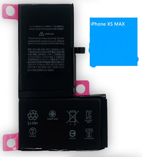 HKM-846227 High-Capacity Lithium Battery for All iPhone Models - 2501mAh to 3000mAh