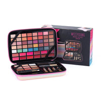 HKM-846227 Makeup Essentials Set: Lipstick, Lip Glaze, Eyebrow Pencil, Highlighter & More