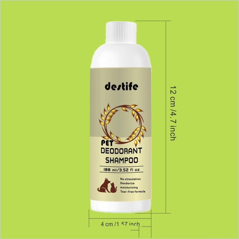 HKM-8462781 Pet Shampoo and Conditioner for Freshness and Deodorization - 100ML